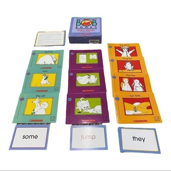 Homeschool Bob Books Beginning Readers set 1 Kindergarten Sight Words - Picture 3 of 3